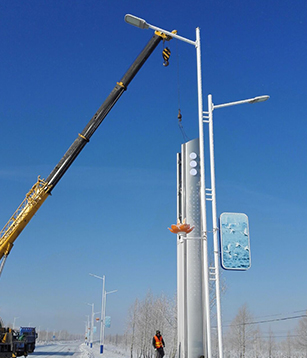 龍門(mén)架施工案例