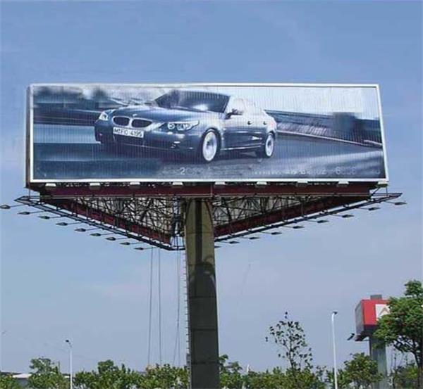 張家口三面高炮廣告牌制作